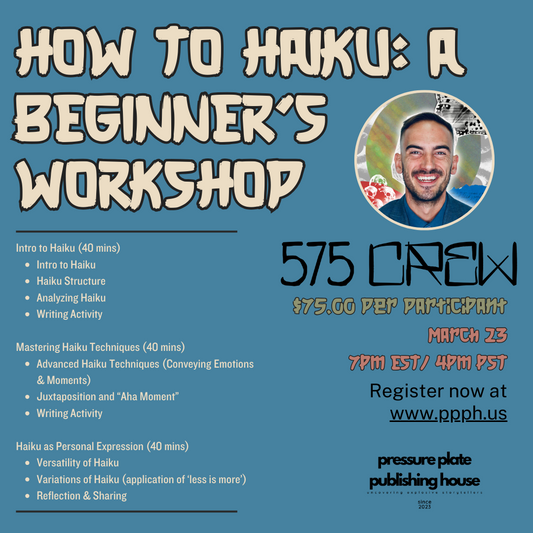 "How-To-Haiku" Virtual Writing Workshop (MARCH 23)